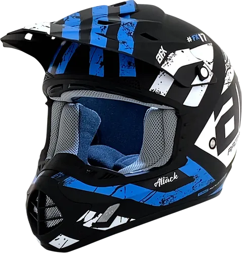 AFX Adult FX-17 Attack Helmet Full Face | 3XL 4XL | Black Orange Red Blue