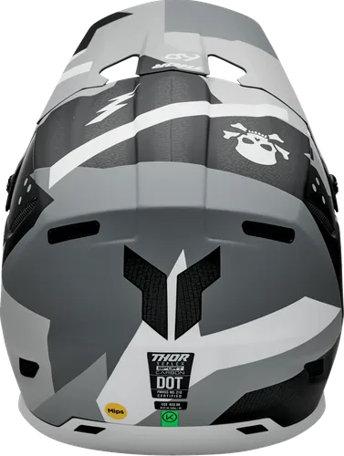 Thor Adult Reflex Sport Carbon Brave Mipsa Helmet MX | XS S M L XL 2XL | Gray 8