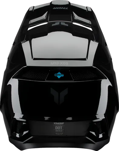 Thor Youth Youth Fleet Blackout Helmet MX | S M L | Black Satin Black 11