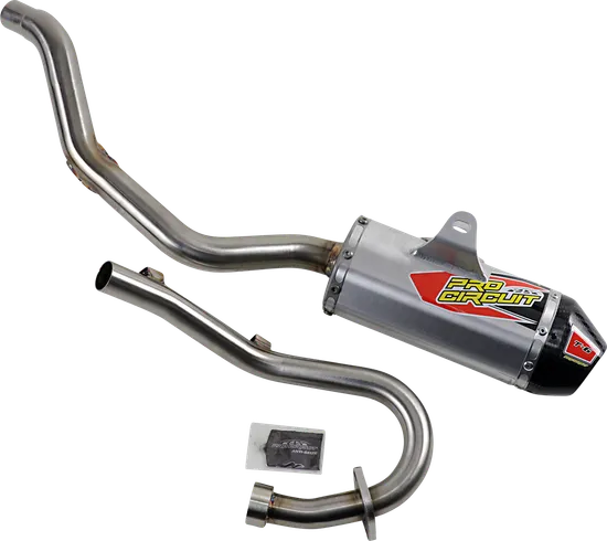Pro Circuit SS T6 Full Exhaust Muffler System CF Tip Honda CRF250F 19-23 - Picture 5 of 8