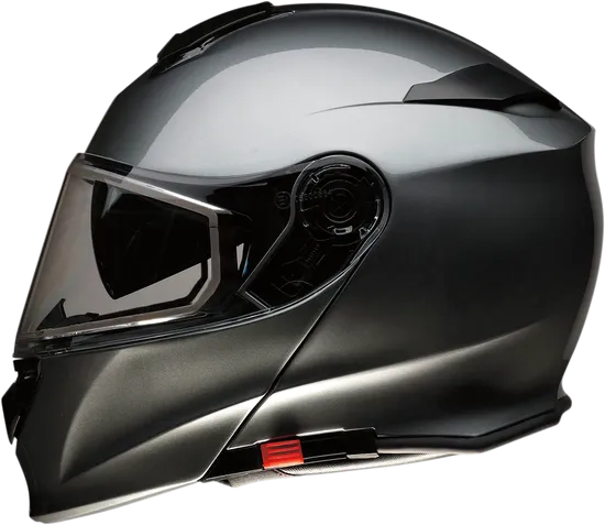 Z1R Adult Solaris Modular Snow Helmet Modular Snow | XS XL 2XL | Black Silver Black Satin