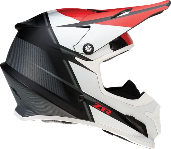 Z1R Adult Rise Cambio Helmet Snow | XS S M L XL 2XL 3XL 4XL | Black Hi Viz Red White 16