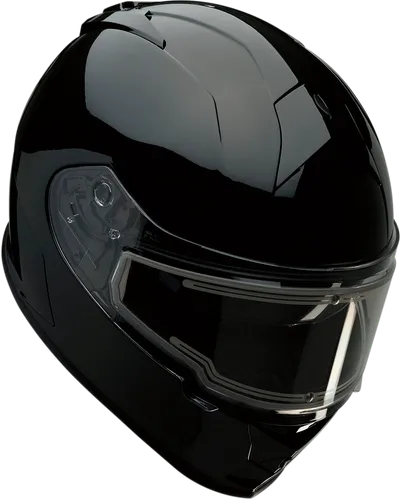 Z1R Adult Warrant Snow Electric Helmet Full Face | XS S M L XL 2XL | Black Black Satin 16