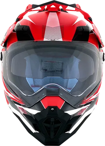 AFX Adult FX-41DS Helmet MX Full Face | XS S M L XL 2XL | Gray Fluorescent Yellow Black White Fluorescent Orange Blue Black Satin Red