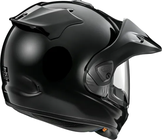 Arai Adult XD-5 Solid Helmet Dual Sport | XS S M L XL | Black Fluorescent Yellow Black Satin White 4
