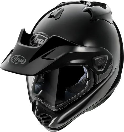 Arai Adult XD-5 Solid Helmet Dual Sport | XS S M L XL | Black Fluorescent Yellow Black Satin White 3