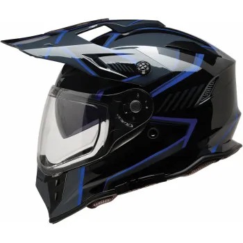 Z1R Adult Range 2.0 Voyager Helmet Dual Sport | XS S M L XL 2XL | Black Hi Viz Yellow Blue Red Gray White Z1R Adult Range 2.0 Voyager Helmet Dual Sport | XS S M L XL 2XL | Black Hi Viz Yellow Blue Red Gray White