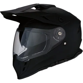 Z1R Adult Range 2.0 Helmet Dual Sport | XS S M L XL 2XL | White Black Satin Silver Black 27