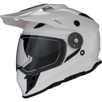 Z1R Adult Range 2.0 Helmet Dual Sport | XS S M L XL 2XL | White Black Satin Silver Black 3