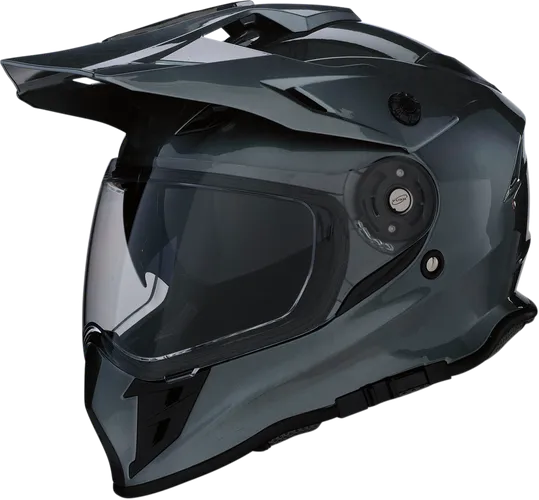 Z1R Adult Range 2.0 Helmet Dual Sport | XS S M L XL 2XL | White Black Satin Silver Black 7