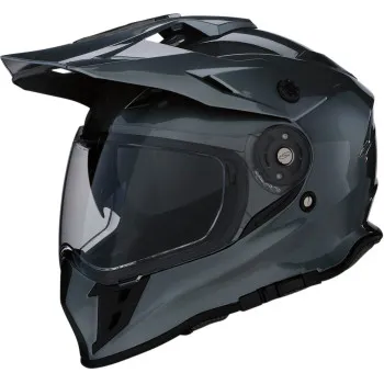 Z1R Adult Range 2.0 Helmet Dual Sport | XS S M L XL 2XL | White Black Satin Silver Black 14