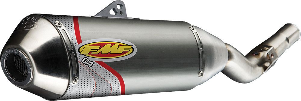 FMF Q4 HEX SS Slip On Muffler Exhaust w/ Spark Arrestor For Raptor 700