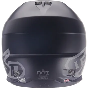 6D Helmets Adult ATR-1 Solid Helmet MX | XS S 2XL | Black 8