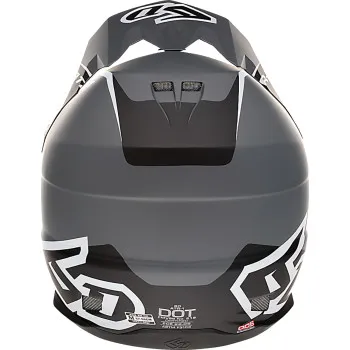 6D Helmets Adult ATR-1 Stealth Helmet MX | XS S M XL | Black Gray White Blue 8