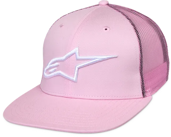 Alpinestars Adult Unisex Corp Trucker Hat One Size Navy Red Black White Green Camo Pink Grey  Black 8