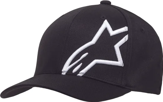 Alpinestars Adult Unisex Corporate Shift 2 Curved Brim Hat L XL S M Charcoal Black Black  Red Black  Black Black  White 10