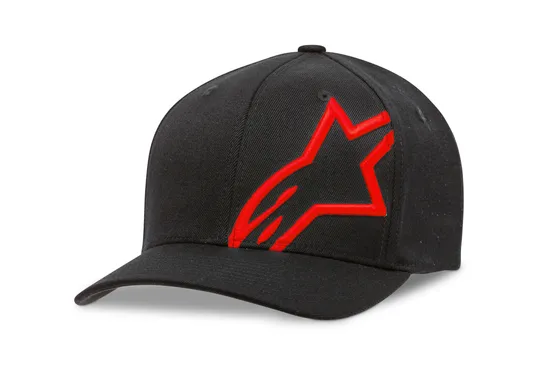 Alpinestars Adult Unisex Corporate Shift 2 Curved Brim Hat L XL S M Charcoal Black Black  Red Black  Black Black  White 3
