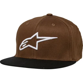 Alpinestars Adult Unisex Ageless Flat Bill Hat L XL S M Gray Black Brown White 5