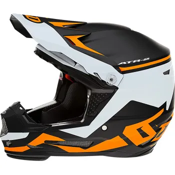6D Helmets Youth ATR-2Y Drive Helmet MX S M L XL Black White Yellow Orange