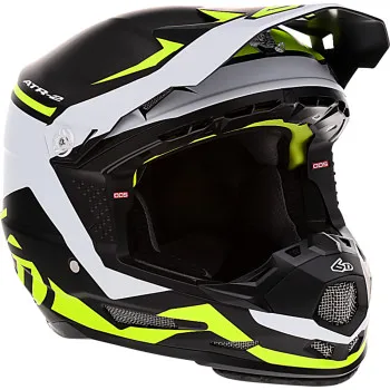 6D Helmets Youth ATR-2Y Drive Helmet MX S M L XL Black White Yellow Orange