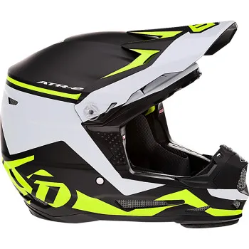 6D Helmets Youth ATR-2Y Drive Helmet MX S M L XL Black White Yellow Orange