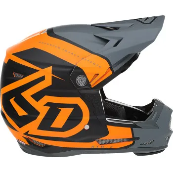6D Helmets Youth ATR-2Y Torque Helmet MX | S M L XL | Black Gray Yellow Orange 3