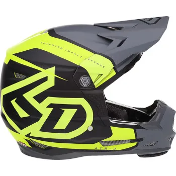 6D Helmets Youth ATR-2Y Torque Helmet MX | S M L XL | Black Gray Yellow Orange 5
