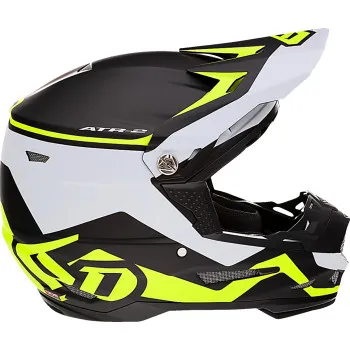 6D Helmets Adult ATR-2 Drive Helmet MX | XS S M L XL 2XL | Black Blue White Yellow Orange 6