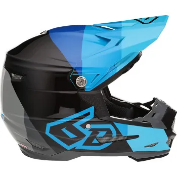 6D Helmets Adult ATR-2 Range Helmet MX | XS S M L XL 2XL | Black Blue Red 9