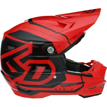 6D Helmets Adult ATR-2 Torque Helmet MX | XS S M L XL 2XL | Black Gray Blue White Red 5