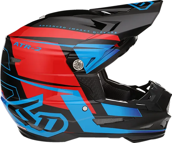 6D Helmets Adult ATR-2 Mach Helmet MX | XS S M L XL 2XL | Black Blue Red Brown Silver 4