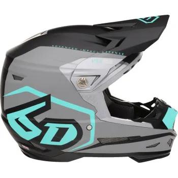 6D Helmets Adult ATR-2 Delta Helmet MX | XS S M L XL 2XL | Black White Yellow Gray Teal Red Orange 3