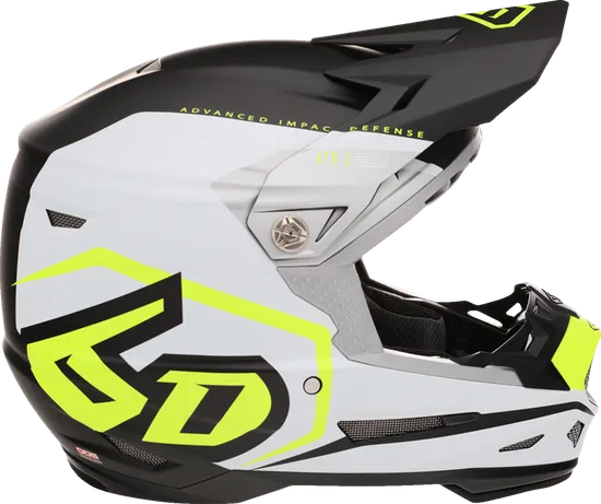 6D Helmets Adult ATR-2 Delta Helmet MX | XS S M L XL 2XL | Black White Yellow Gray Teal Red Orange 6