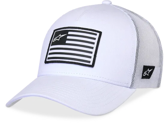 Alpinestars Adult Unisex Men Flag Snapback Hat One Size Black Green Navy Gray White Red Blue Tan Charcoal Pink 9