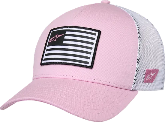 Alpinestars Adult Unisex Men Flag Snapback Hat One Size Black Green Navy Gray White Red Blue Tan Charcoal Pink 8