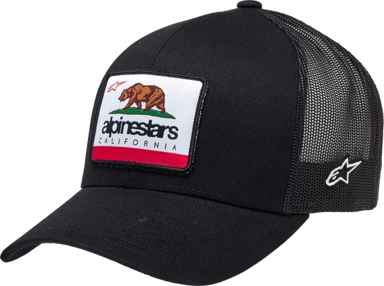 Alpinestars Adult Unisex Cali 2.0 Hat One Size Black White 3
