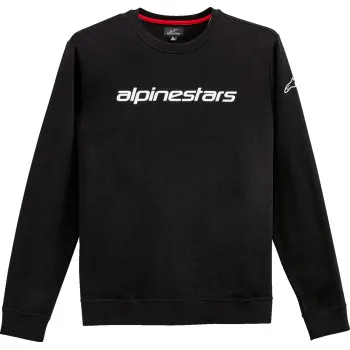Alpinestars Adult Men Linear Crew Fleece M XL 2XL Gray Black 4