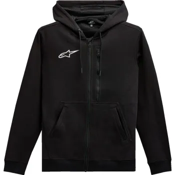 Alpinestars Adult Men Asymmetrical Zip-up Hoodie M L XL 2XL Green Black 5