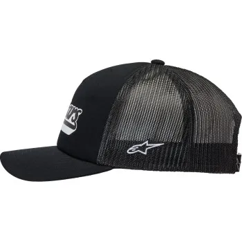 Alpinestars Adult Unisex Delivery Trucker Hat One Size Black White 8