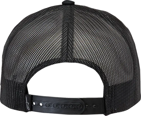 Alpinestars Adult Unisex Delivery Trucker Hat One Size Black White 5