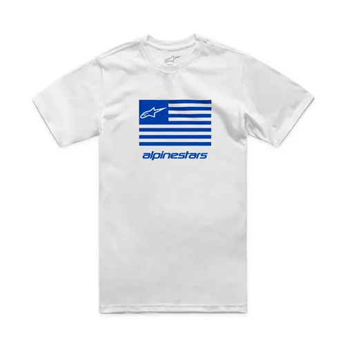 Alpinestars Adult Men Gen Flag CSF Tee S M L XL 2XL Aqua Gray White Blue Black 6