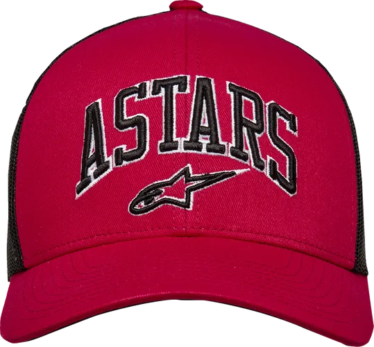 Alpinestars Adult Unisex Dunker Trucker Hat One Size Black Red Blue White 5