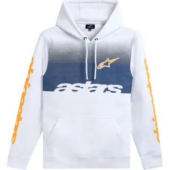 Alpinestars Adult Men Specter Pullover Hoodie M L XL 2XL Black White Blue 4