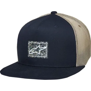 Alpinestars Adult Unisex Mackinic Trucker Hat One Size Black Brown Blue 3