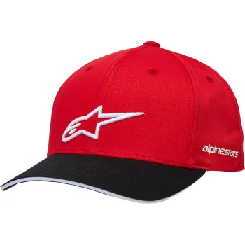 Alpinestars Adult Unisex Rostrum Hat One Size Black Red 4
