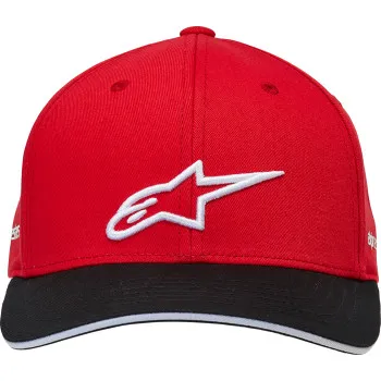 Alpinestars Adult Unisex Rostrum Hat One Size Black Red 5