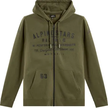 Alpinestars Adult Men Region Hoodie M L XL 2XL Gray Green Black 7