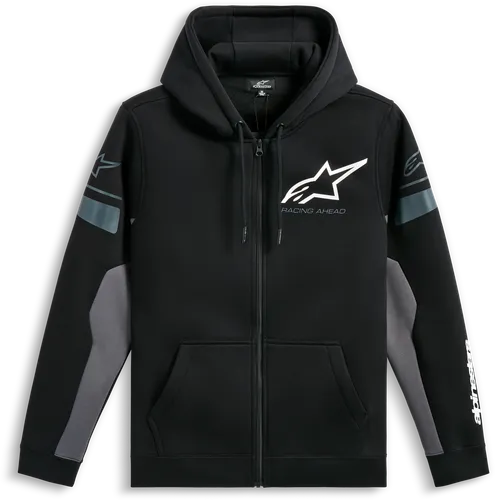 Alpinestars Adult Men Esemex Hoodie S M L XL 2XL Black Charcoal 5