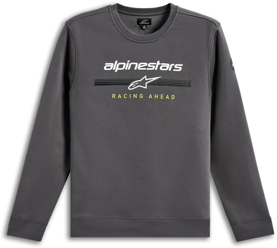 Alpinestars Adult Men Bettern Crew S M L XL 2XL Charcoal Black White 11