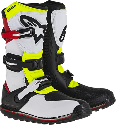 Alpinestars Tech-T Boots Adult 6 7 8 9 10 11 12 13 Red Black White Brown 35